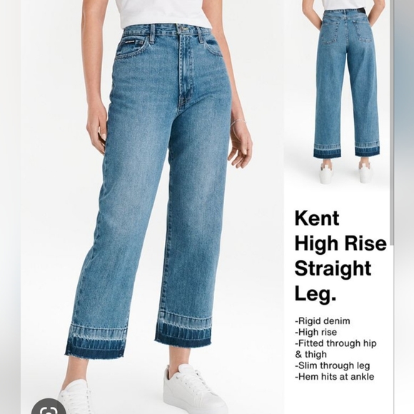 DKNY Straight High-Rise Jeans Model ‘Kent’ - Picture 15 of 15